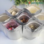 실버 양면 스탠드 지퍼백 (12x19cm)